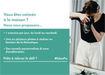 Des défis photo Edaapix pour un entrainement quotidien