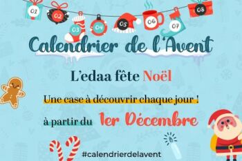 Noël à l'edaa ! Découvrez notre calendrier de l'Avent !
