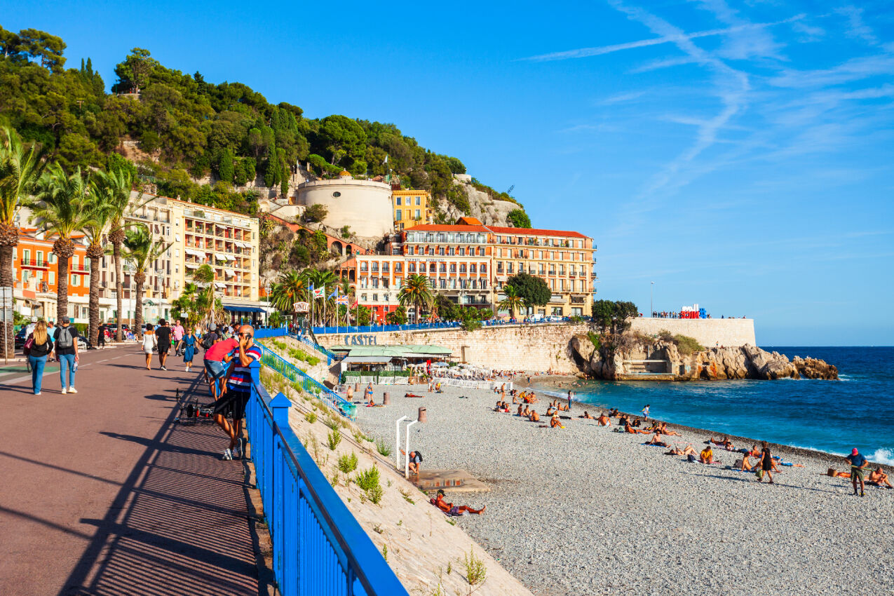 La prestigieuse promenade des Anglais