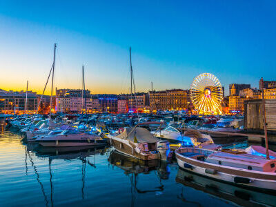 Le vieux port, centre historique de la ville