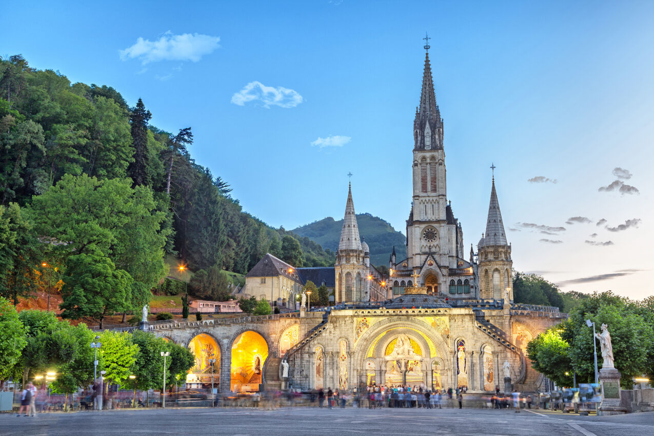 Le sanctuaire Notre-Dame de Lourdes