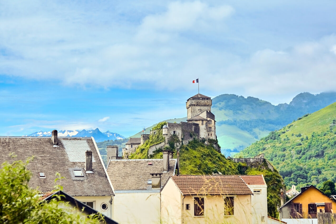 Le château-fort de Lourdes