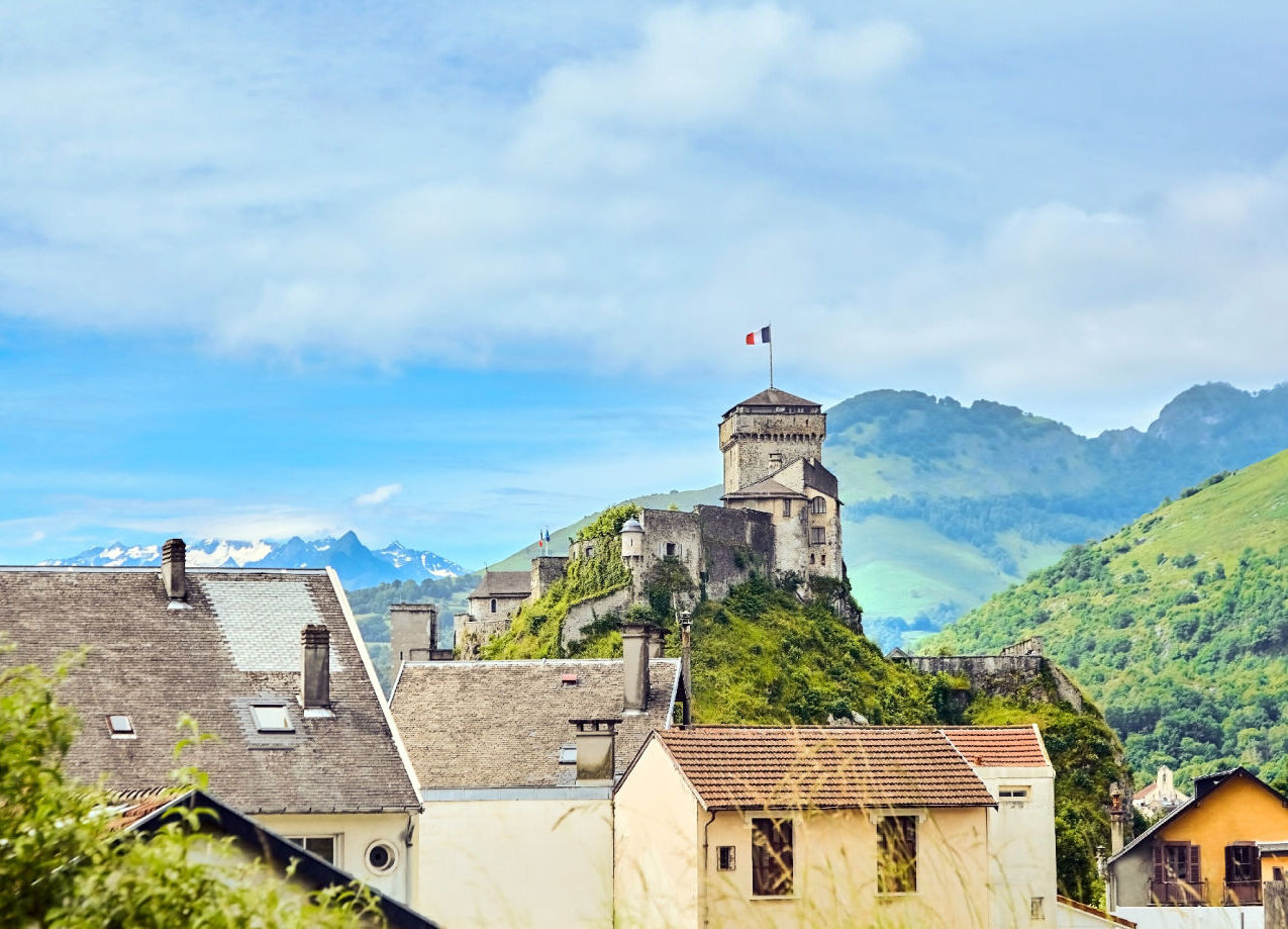 Le chteau-fort de Lourdes