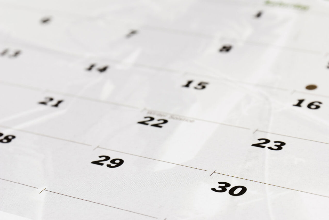 Pas de calendrier scolaire