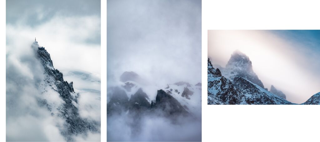 Srie "Montagnes" ralise par Luigi GONZALES