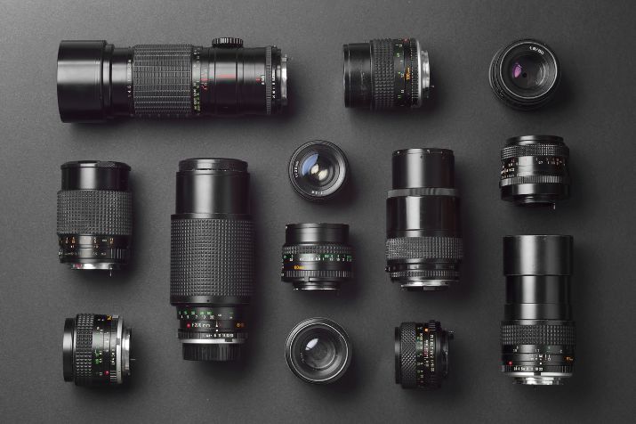 objectif appareil photo