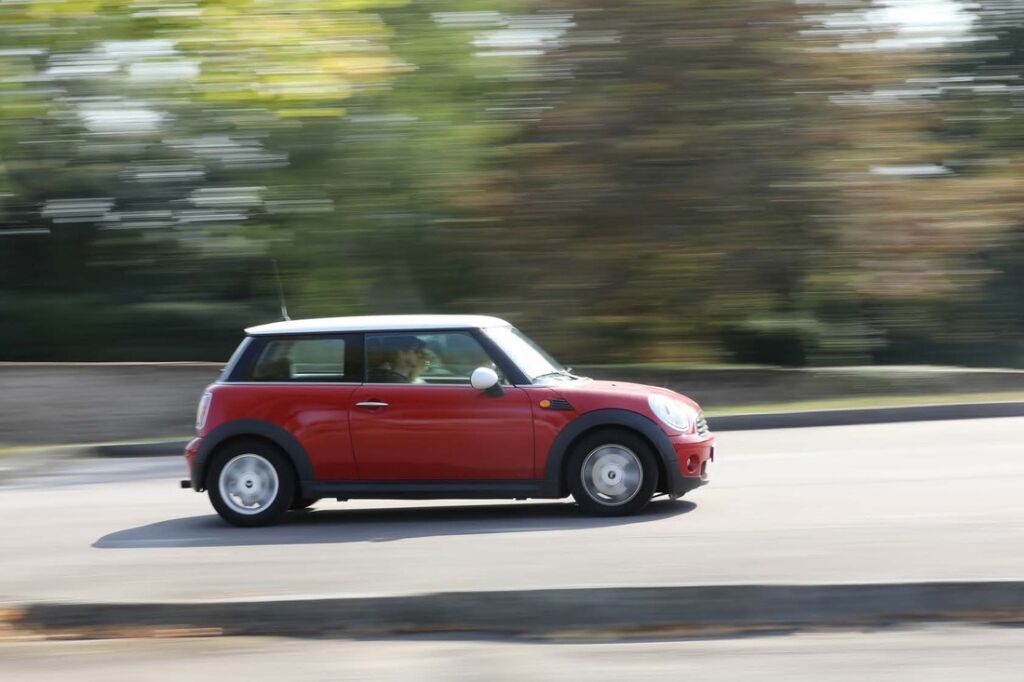 Photo de voiture avec effet de spanning par Nathalie LEBRETON